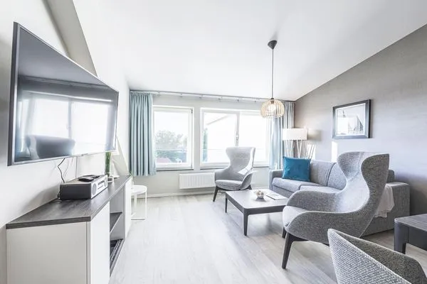 Ferienwohnung Seebadrast Ostseebad Wustrow ZweiWasser Alte Seefahrtschule Küchenzeile  Seebadrast