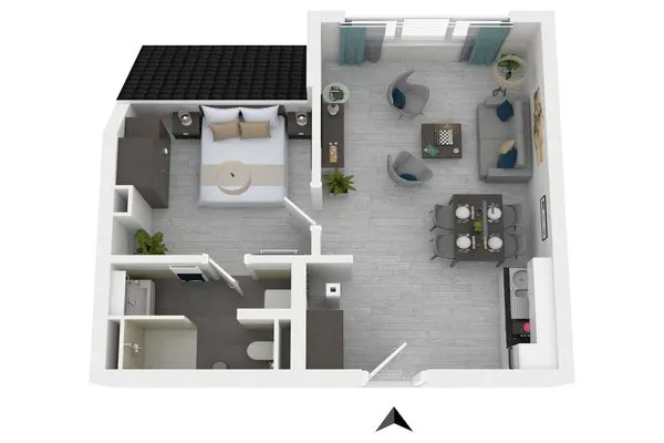 Ferienwohnung Seebadrast Ostseebad Wustrow ZweiWasser Alte Seefahrtschule Grundriss  Seebadrast