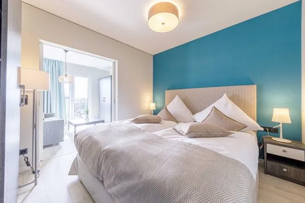 Ferienwohnung Sommerbrise Ostseebad Wustrow ZweiWasser Alte Seefahrtschule Schlafzimmer  Sommerbrise