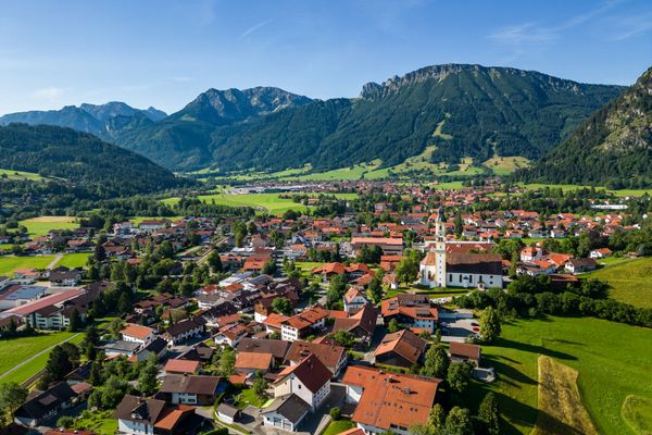  Ferienwohnung Zugspitze Ferienwohnungen in Pfronten - Ortsansicht