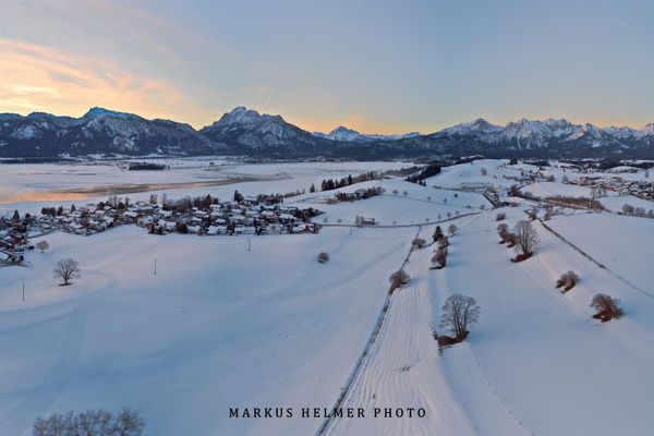  Ferienwohnung Lichtblick Ferienwohnungen in Rieden am Forggensee - Ortsansicht