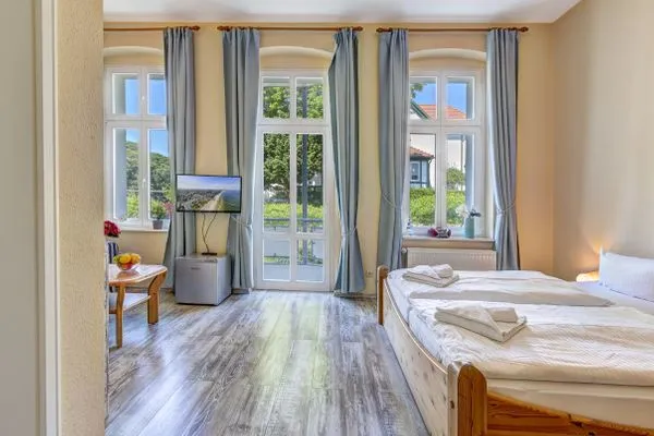 Schlafzimmer  Zinnowitzer Hof, Whg. Küstensonne