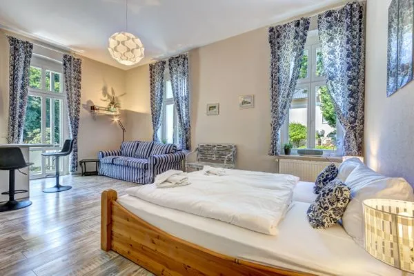 Schlafzimmer  Zinnowitzer Hof, Whg. Küstenwald