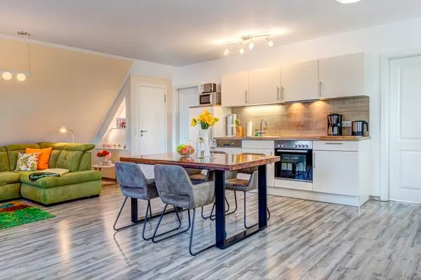 Küche / Küchenzeile  Haus zum Achterwasser, Whg. 2