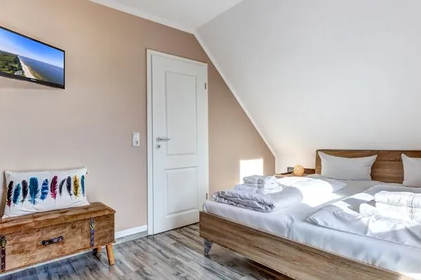 Schlafzimmer  Haus zum Achterwasser, Whg. 2