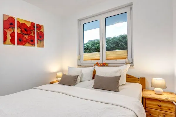 Schlafzimmer  Waldstraße, Whg. Biene