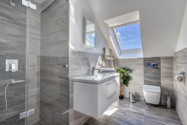 Badezimmer  Ferienwohnung Carlotta