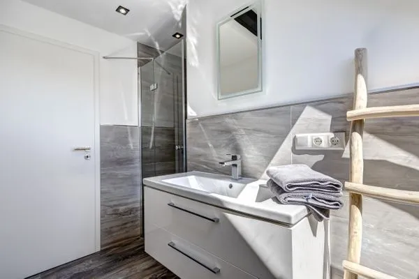 Badezimmer  Ferienwohnung Carlotta