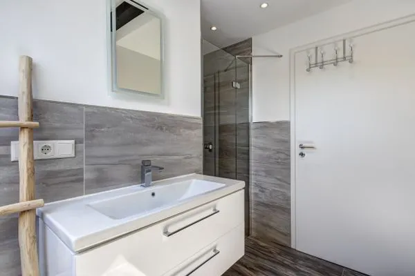 Badezimmer  Ferienwohnung Emilia