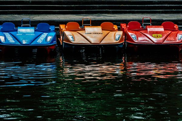 Feriendorf Via Claudia Ferienhaus Lechsee Ferienwohnungen in Lechbruck - Trettbootfahren Lechsee