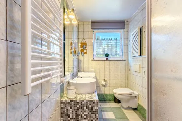 Badezimmer  Bungalow Konrad
