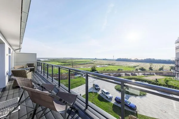 Ferienwohnung Sommerblume Ostseebad Wustrow ZweiWasser Alte Seefahrtschule Sonnenbalkon  Sommerblume