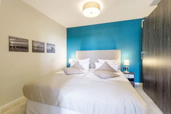 Ferienwohnung Sommerglück Ostseebad Wustrow ZweiWasser Alte Seefahrtschule Schlafzimmer  Sommerglück