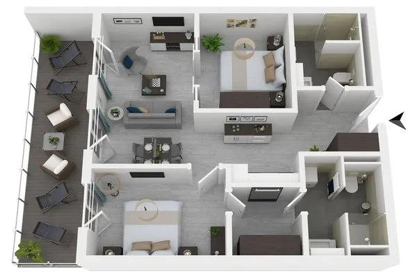 Ferienwohnung Sommerglück Ostseebad Wustrow ZweiWasser Alte Seefahrtschule Grundriss  Sommerglück