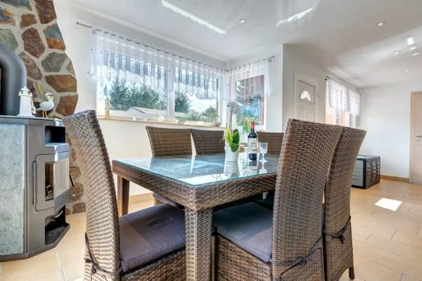 Wohnzimmer  Ferienhaus Brakkelmann