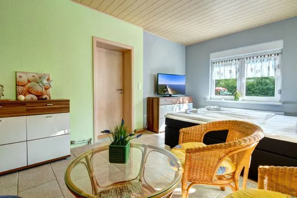 Wohnzimmer  Ferienhaus Brakkelmann