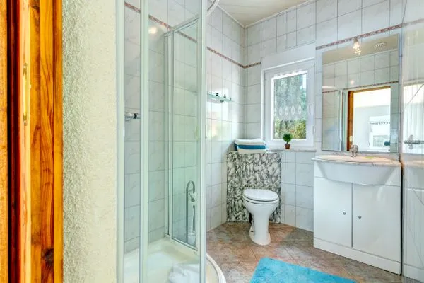 Badezimmer  Ferienhaus Brakkelmann