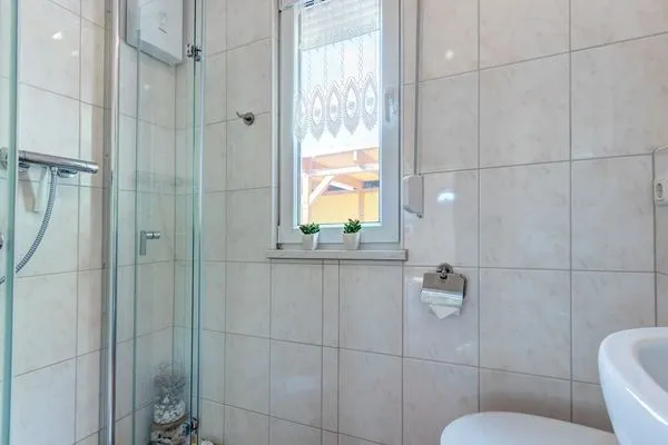 Badezimmer  Ferienhaus Brakkelmann