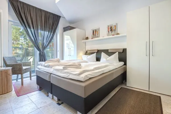 Schlafzimmer  Residenz Bellevue, Whg. 07