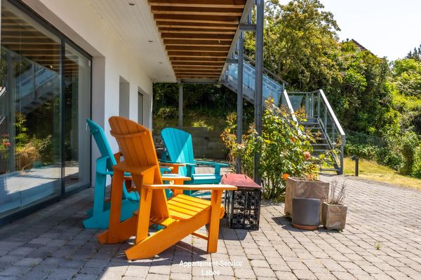  BeachHouse Laboe - Terrasse