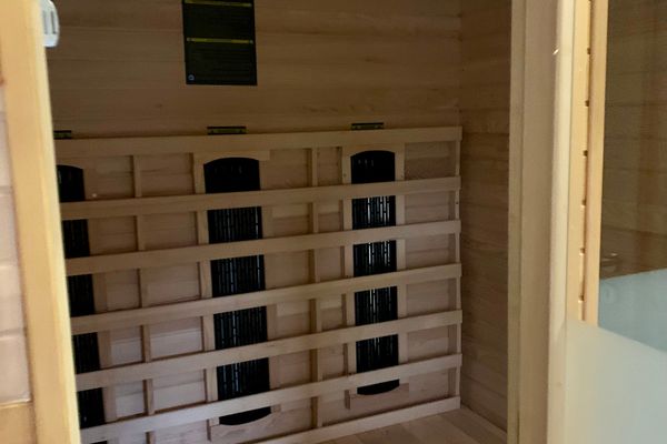 Feriendorf Via Claudia Ferienhaus Martin Ferienwohnungen in Lechbruck - Sauna