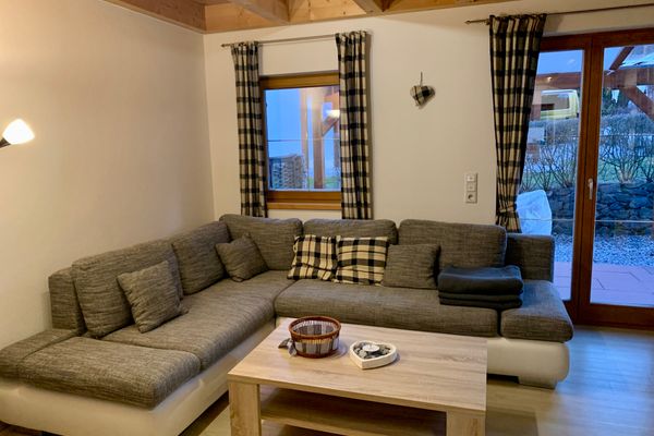 Feriendorf Via Claudia Ferienhaus Martin Ferienwohnungen in Lechbruck - Wohnzimmer