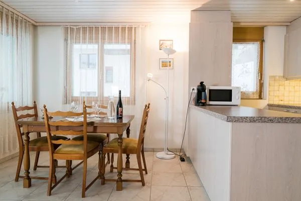 Kitchen and dining area  Apartment Grossgaden