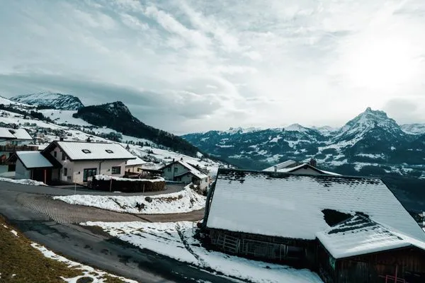View on the mountains  Apartment Panoramablick
