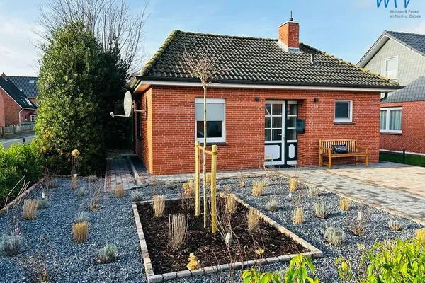 Hauptansicht Ferienhäuser Weerts Gatt Ferienhaus Lüttje Huske