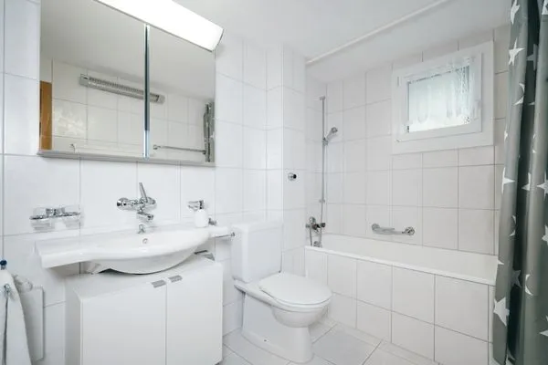 Bathroom with bathtub  Chalet Biodola