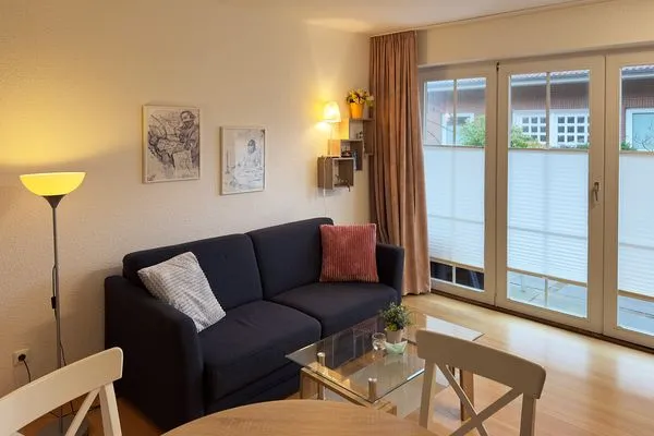 Wohnzimmer der Ferienwohnung Südspitze 18/3 in Wittdün auf Amrum Haus *Südspitze 18* Ferienwohnung "Südspitze 18/3"