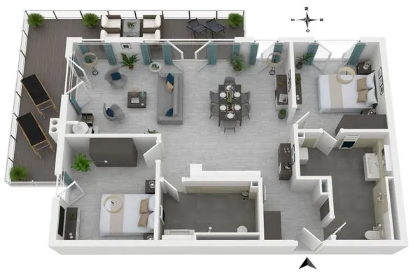 Ferienwohnung Strandnixe Ostseebad Wustrow ZweiWasser Alte Seefahrtschule Grundriss  Strandnixe