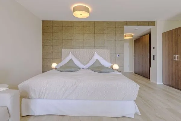 Ferienwohnung Kleine Strandoase Ostseebad Wustrow ZweiWasser Alte Seefahrtschule Schlafzimmer  Kleine Strandoase