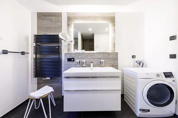 Ferienwohnung Meerduft Ostseebad Wustrow ZweiWasser Alte Seefahrtschule Badezimmer  Meerduft