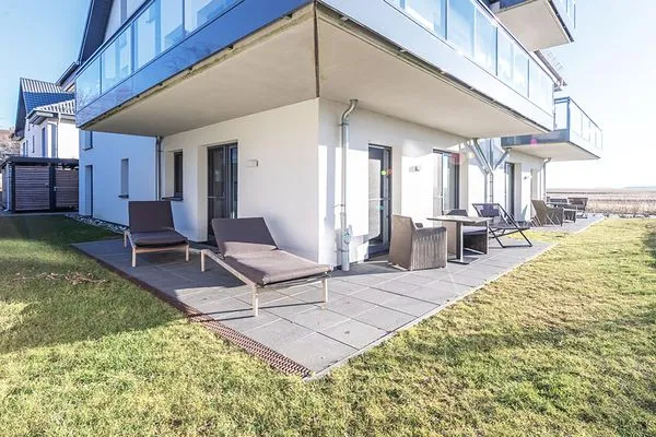 Ferienwohnung Meerduft Ostseebad Wustrow ZweiWasser Alte Seefahrtschule Traumhafte Terrasse  Meerduft