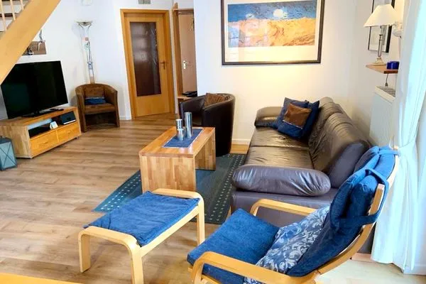 Wohnbereich Ferienpark Freesenbruch Reihenhaus 6 - Delfin