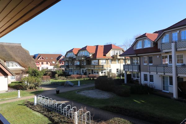 BIRKENHOF Haus 10, App. 20 "Strandglück" Ostseebad Wustrow - Gartenblick