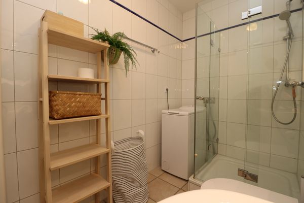 BIRKENHOF Haus 10, App. 20 "Strandglück" Ostseebad Wustrow - Badezimmer