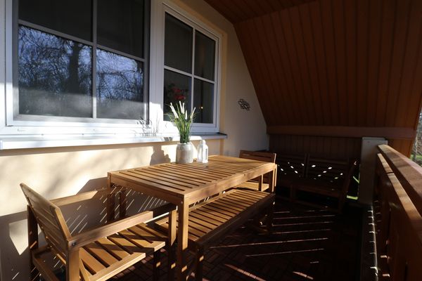 BIRKENHOF Haus 10, App. 20 "Strandglück" Ostseebad Wustrow - Balkon