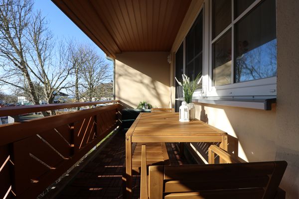 BIRKENHOF Haus 10, App. 20 "Strandglück" Ostseebad Wustrow - Balkon