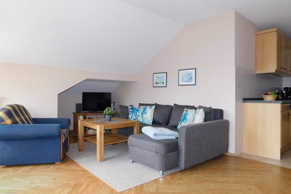  Ferienwohn. Klipper Ostseebad Ahrenshoop - Wohnzimmer