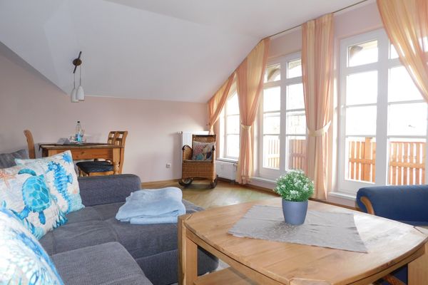  Ferienwohn. Klipper Ostseebad Ahrenshoop - Wohnzimmer