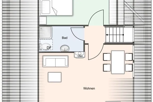 Kleinod Appartement Stina SPO Dorf - Grundriss