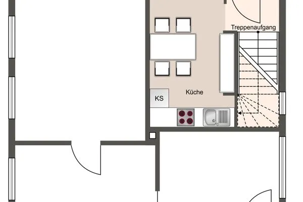 Kleinod Appartement Stina SPO Dorf - Grundriss