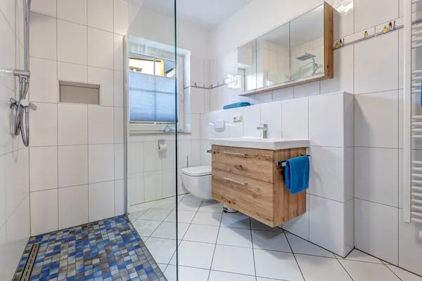 Badezimmer  Ferienwohnung Maus