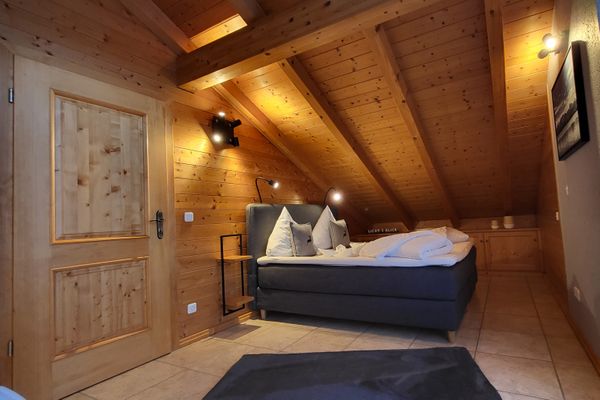  Ferienwohnung Lichtblick Ferienwohnungen in Rieden am Forggensee - Schlafzimmer