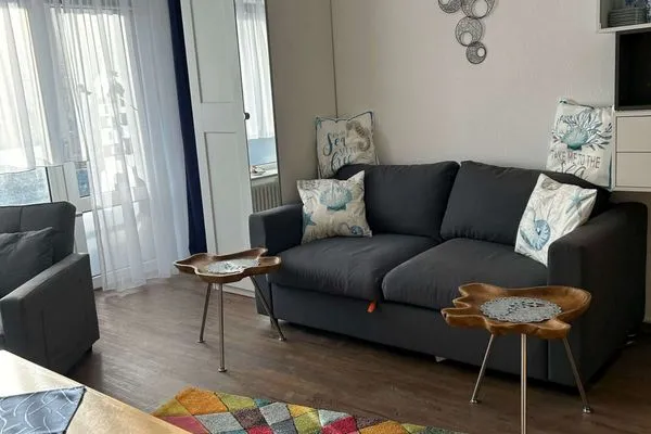 Wohnzimmer Holiday Residenz II Ferienwohnung Möwennest