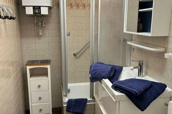 Badezimmer Holiday Residenz II Ferienwohnung Sandburg