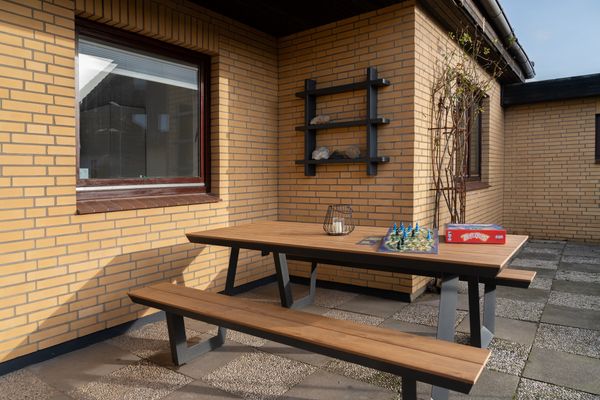  urlaubinsicht Tönning - Gartenbank