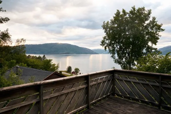 Traumhafter Fjordblick von der Veranda  Fjordhytte-2